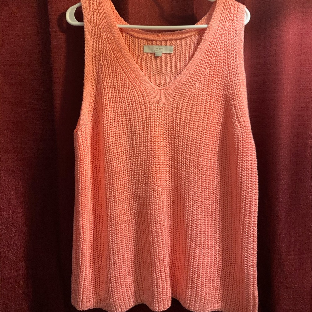 Loft sweater vest